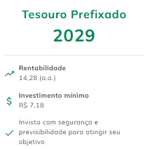 tesouro prefixado